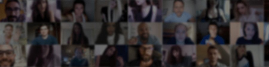 Global video chat community collage