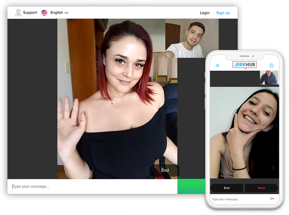 Two Cam random video chat interface preview